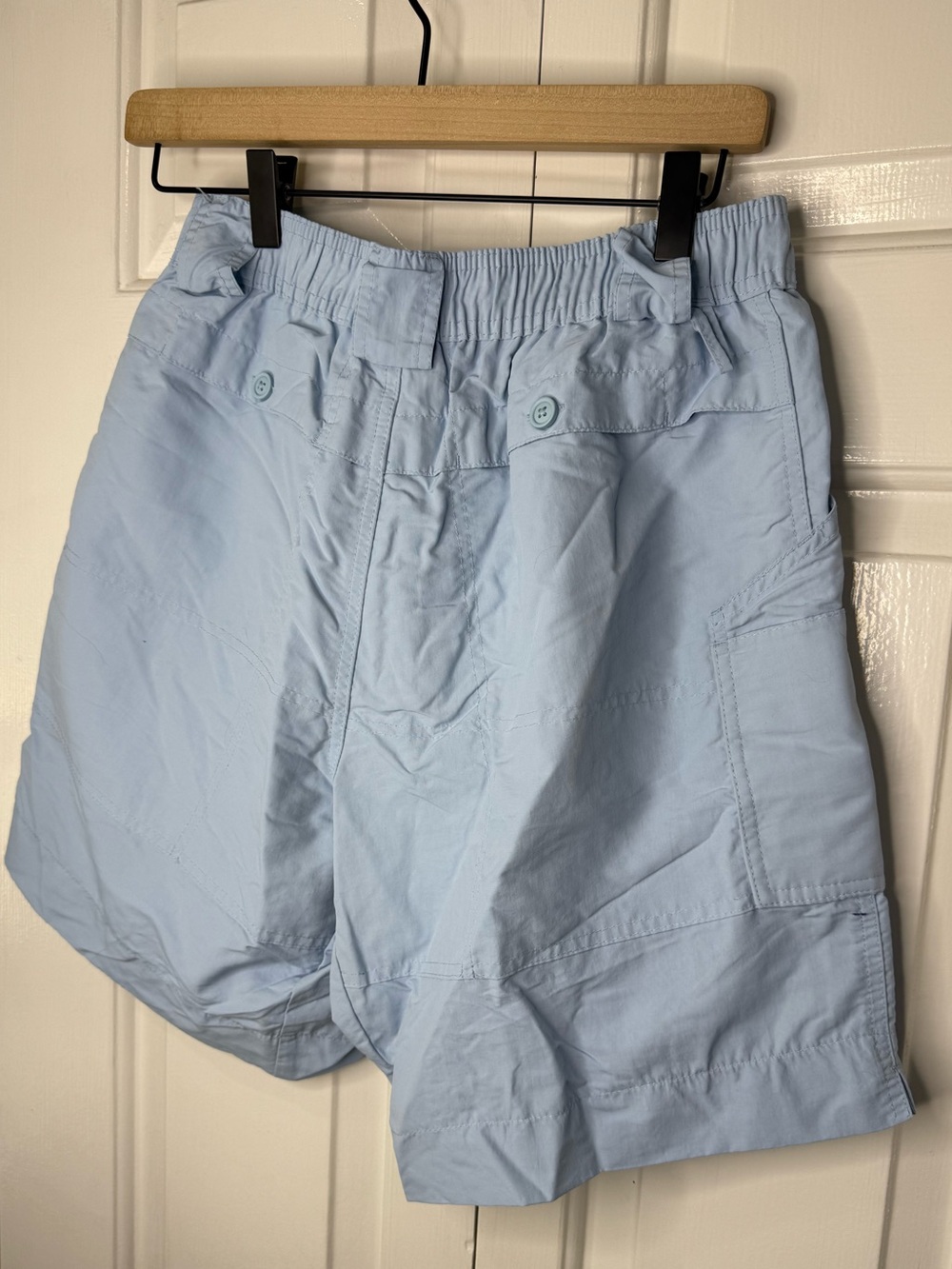 AFTCO Light Blue Men's Fishing Shorts Size 32 - Picture 2 of 5